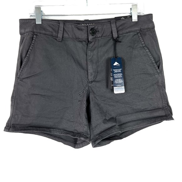 American Eagle Outfitters Pants - NWT American Eagle Super Stretch Twill Midi Short Gray Size 12 NEW L1289